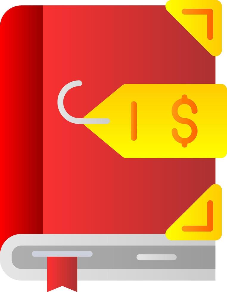 Sale tag Flat Gradient Icon vector