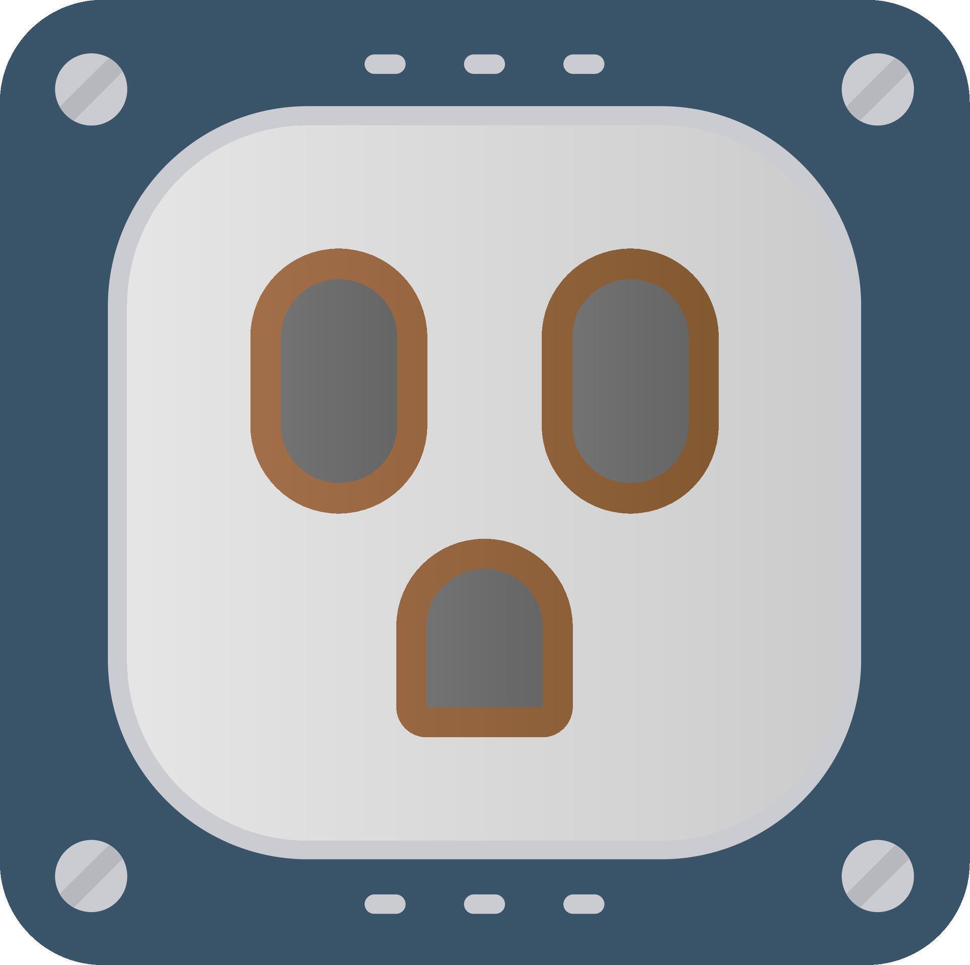 Socket Flat Gradient Icon 38725870 Vector Art at Vecteezy