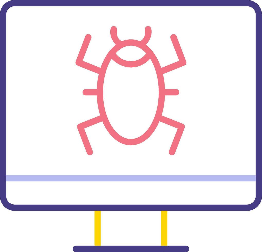 Computer Virus Vector Icon