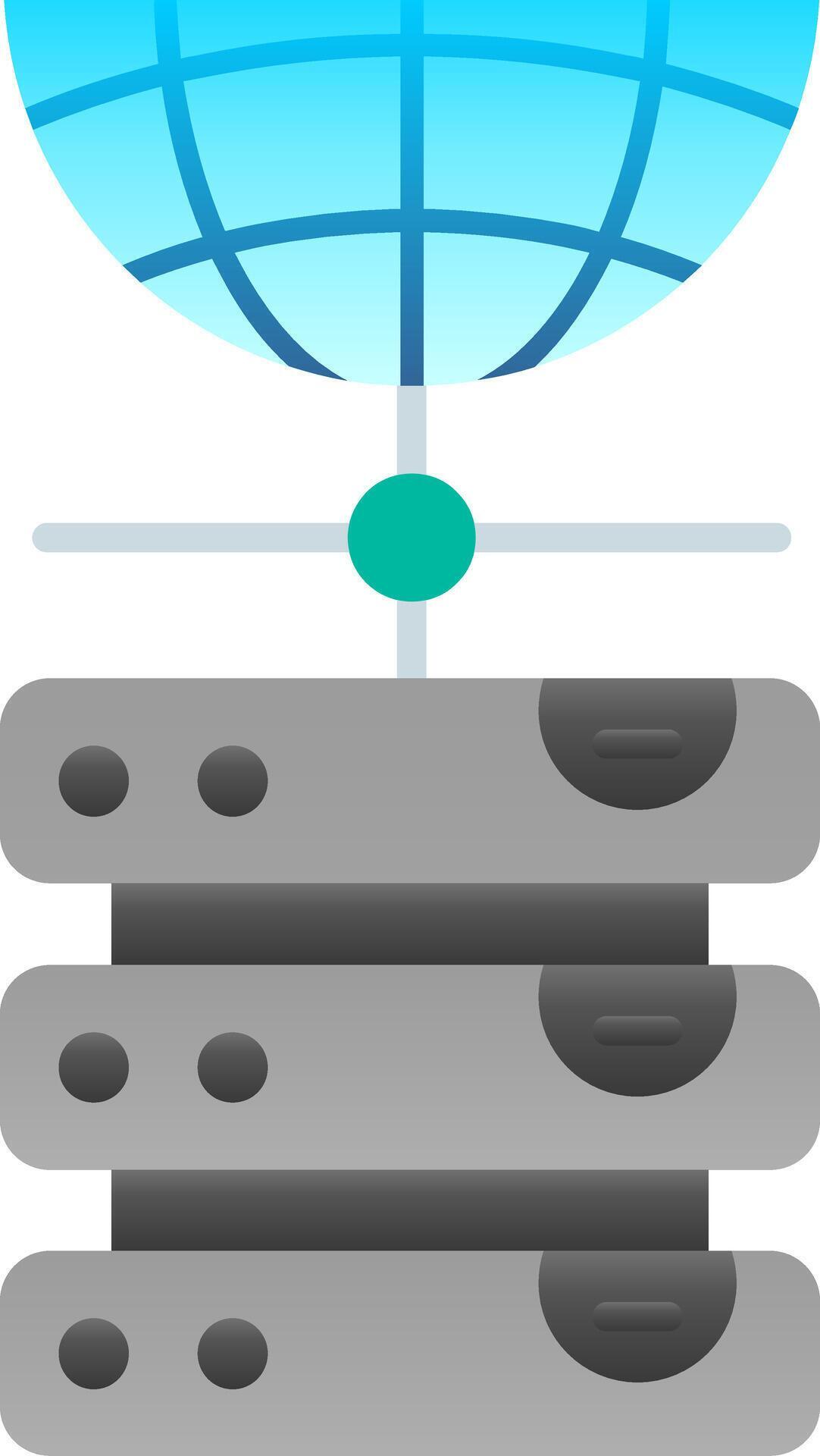 Database Flat Gradient Icon 38726606 Vector Art at Vecteezy
