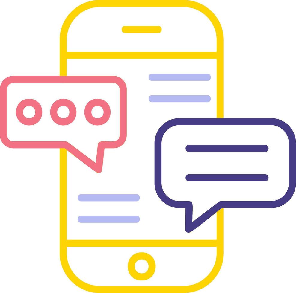 Chatting Vector Icon