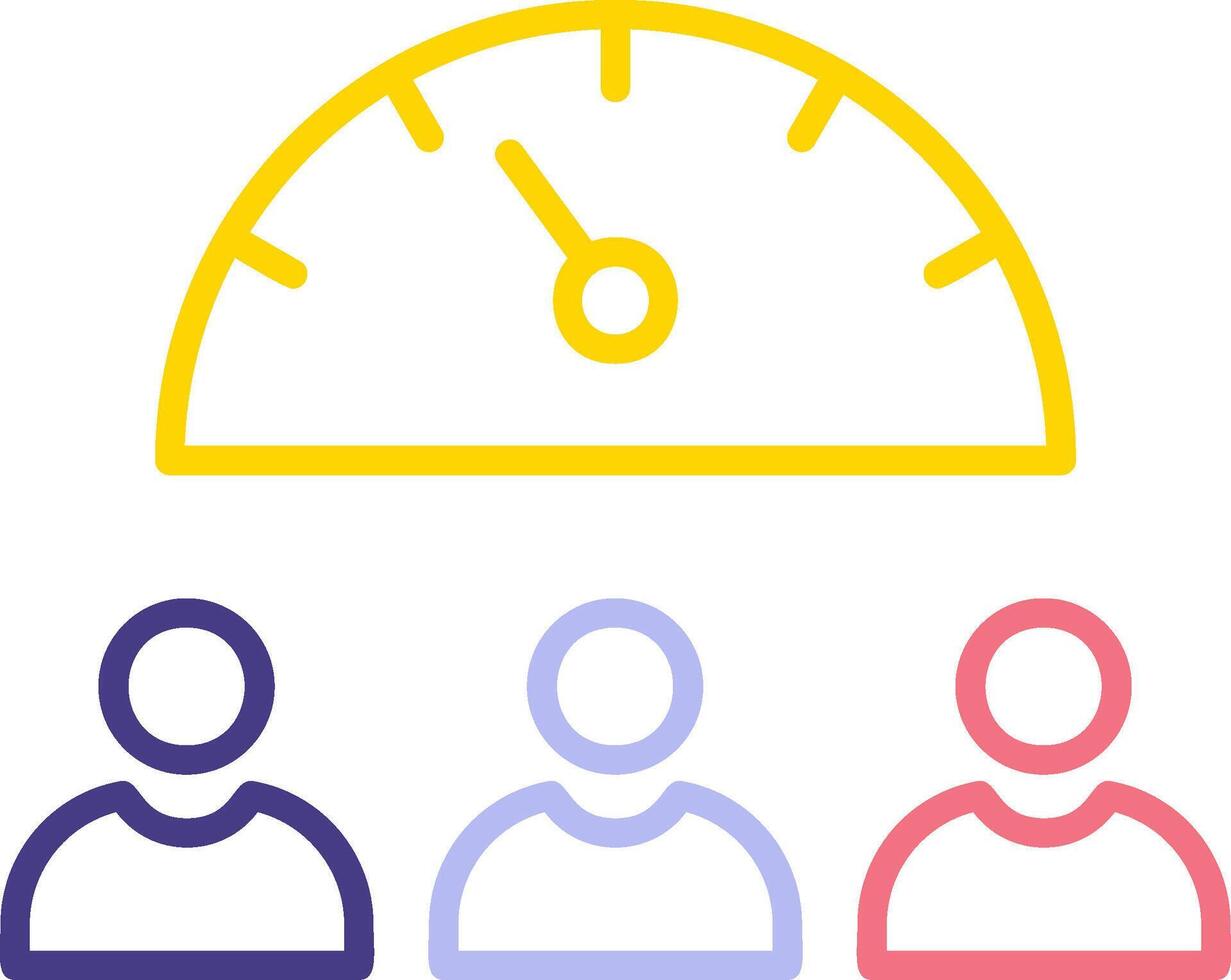 Team Work Speed Vector Icon