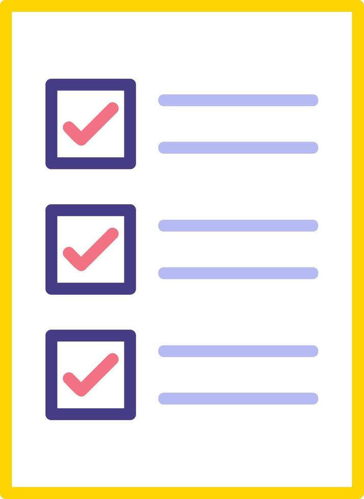 Check List Vector Icon