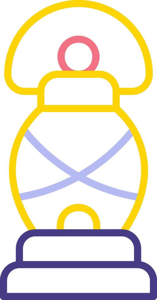 Hand Lantern Vector Icon