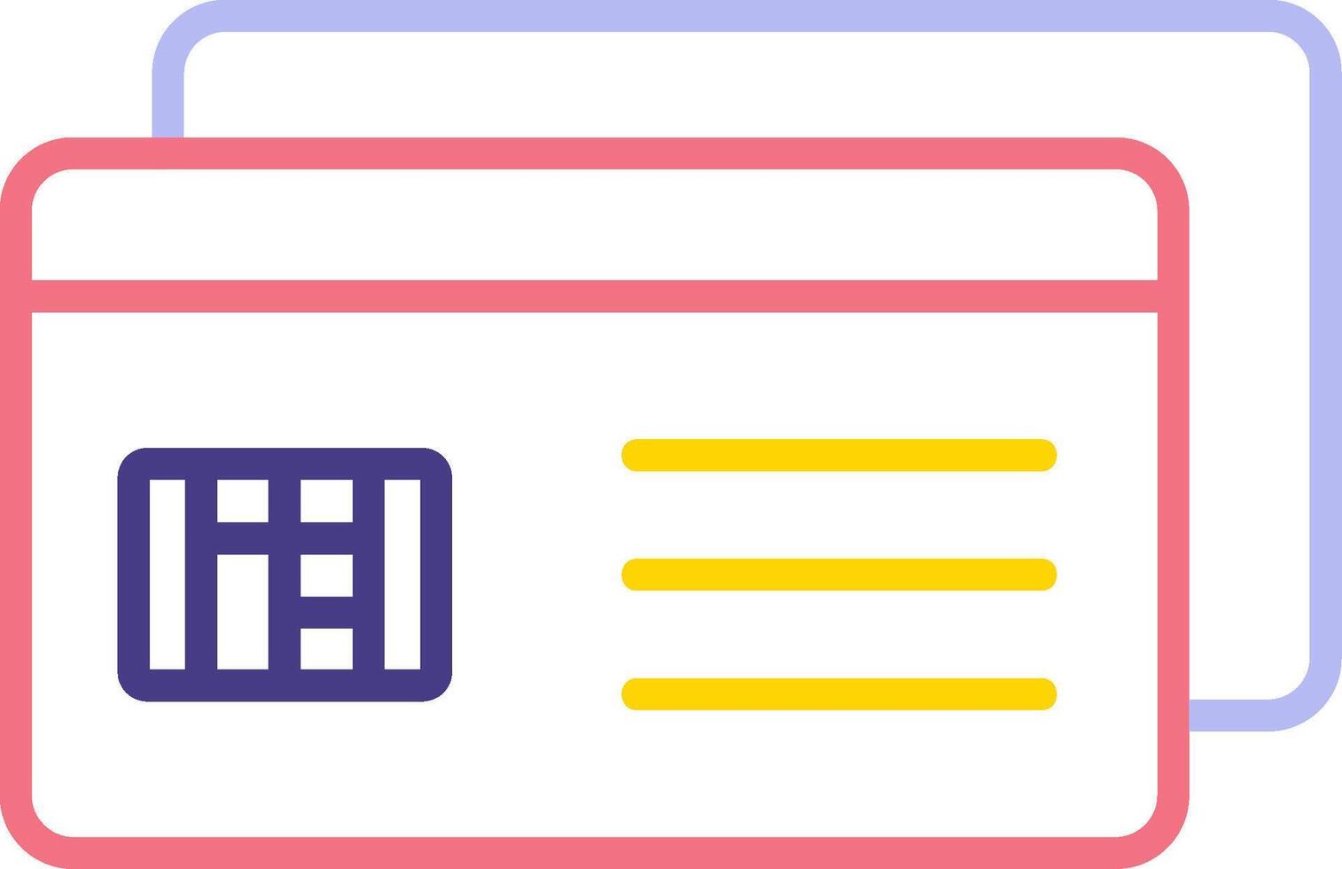 Credit Card Vector Icon