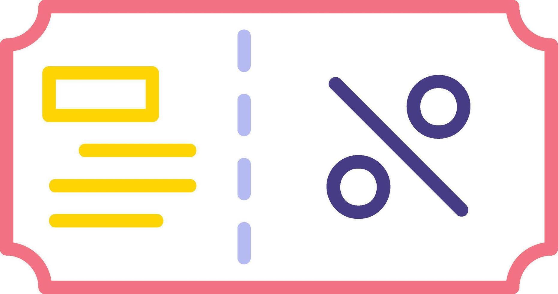 Gift Voucher Vector Icon