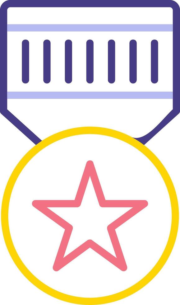 Military Badge Vector Icon