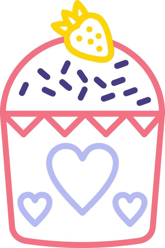 Muffin Vector Icon
