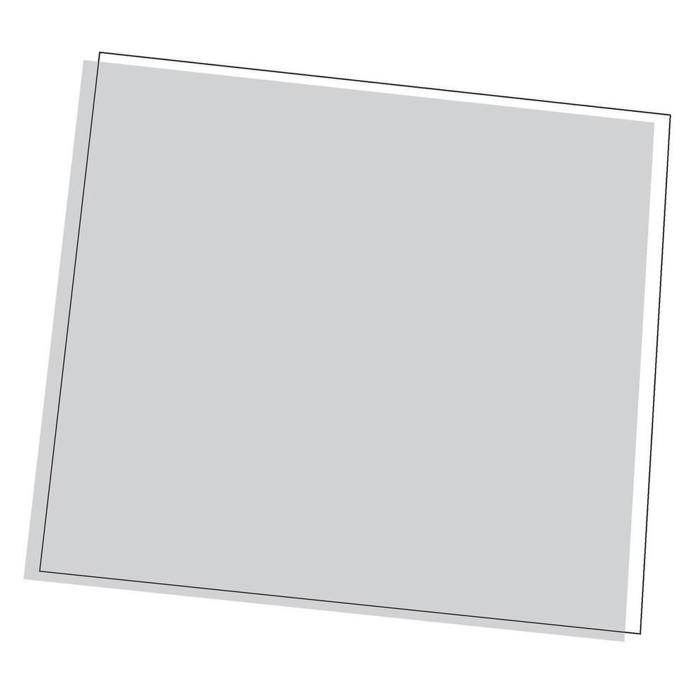 Wyoming state map. Map of the U.S. state of Wyoming. vector