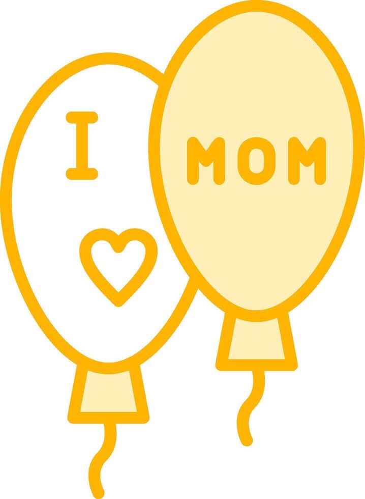 Balloons Vector Icon