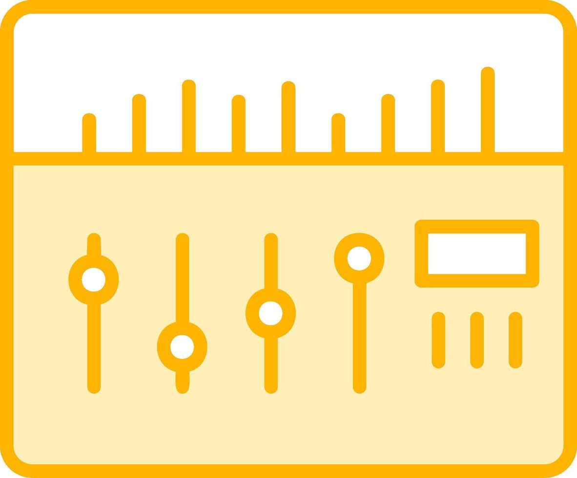 Sound Mixer Vector Icon