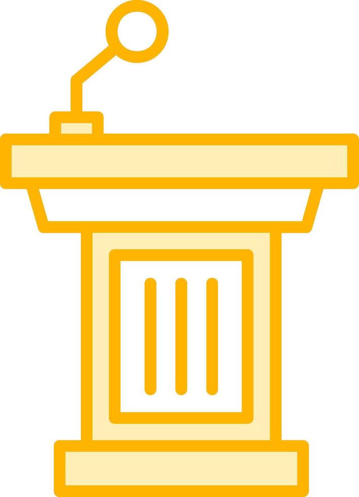Podium Vector Icon