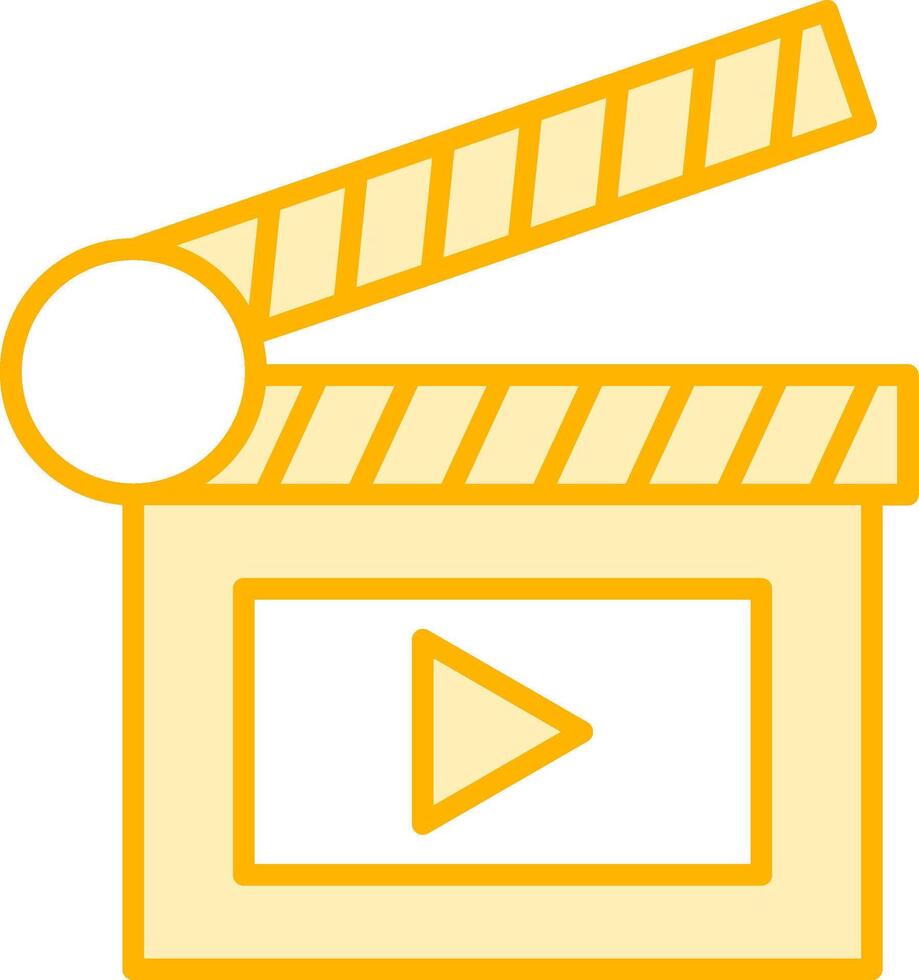 Clapperboard Vector Icon