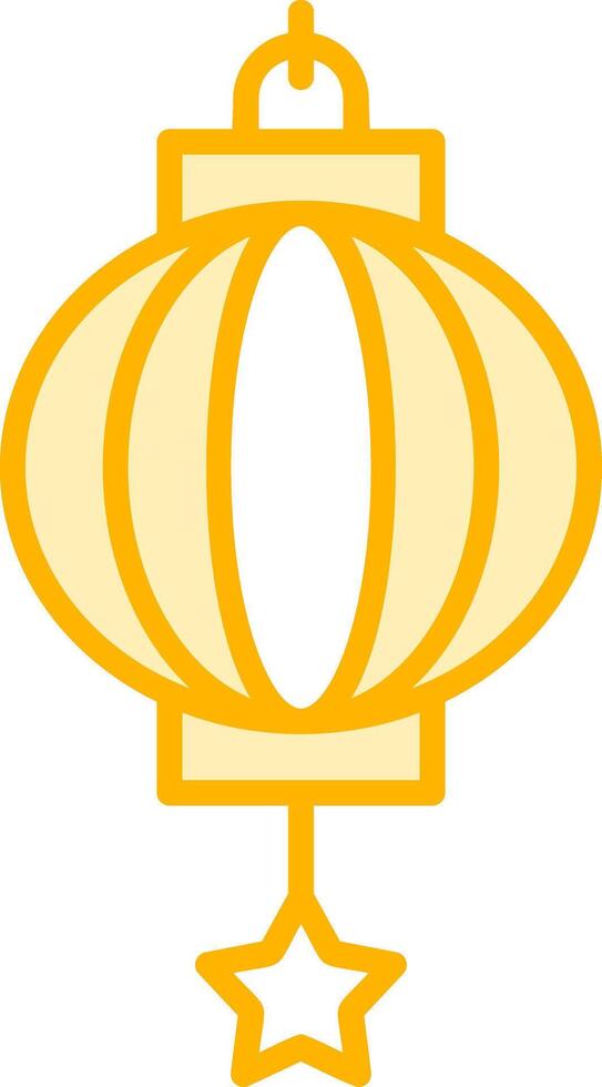 Chinese Lantern Vector Icon