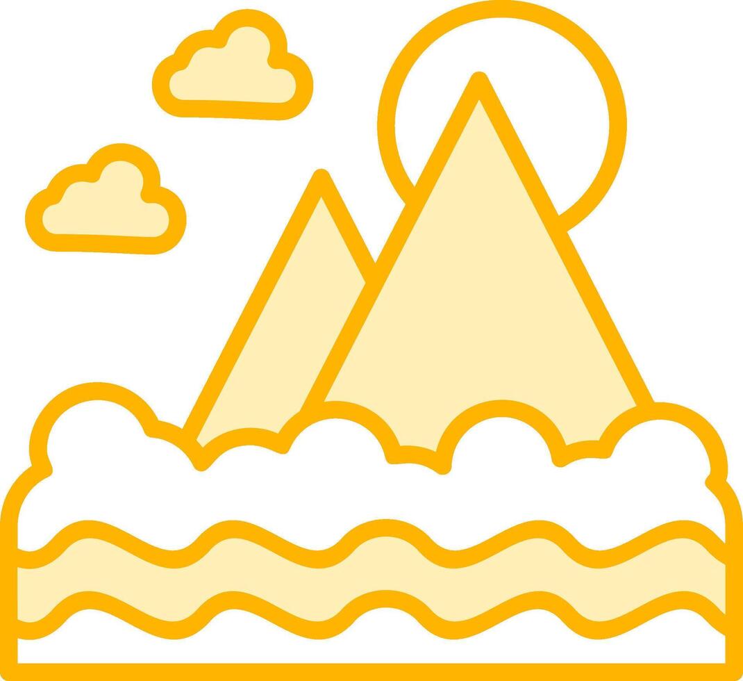 Mount Fuji Vector Icon