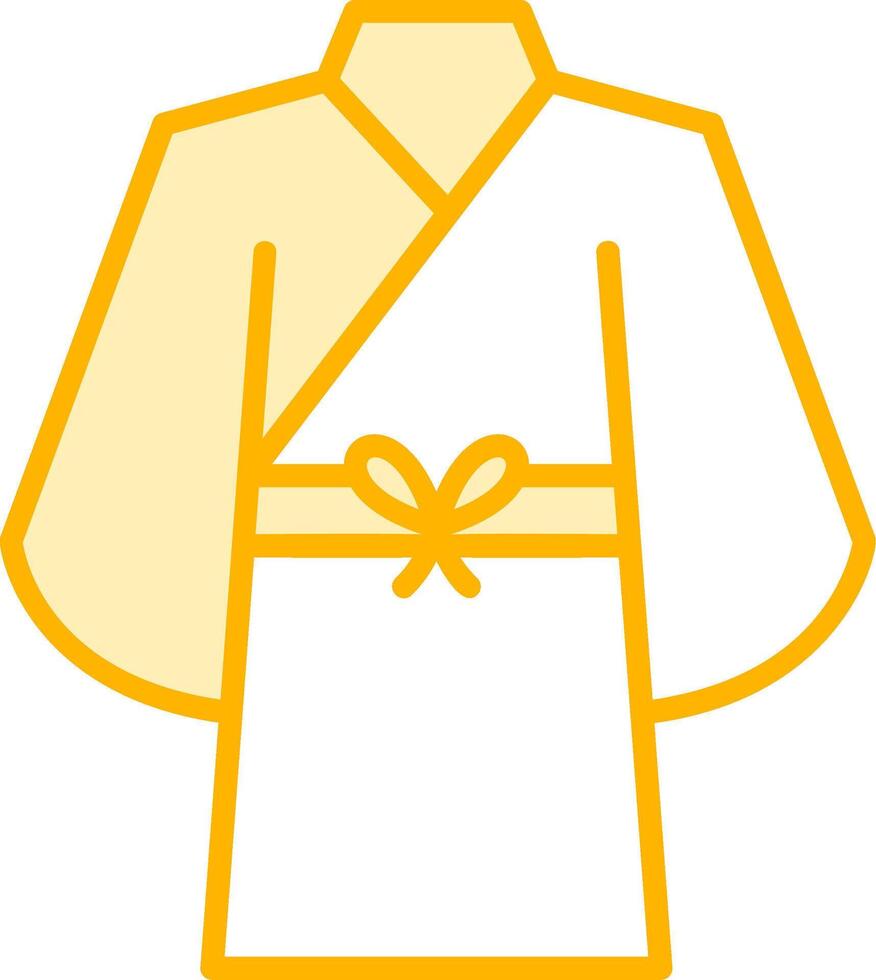 yukata vector icono