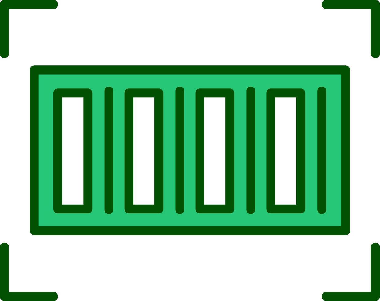 icono de vector de código de barras