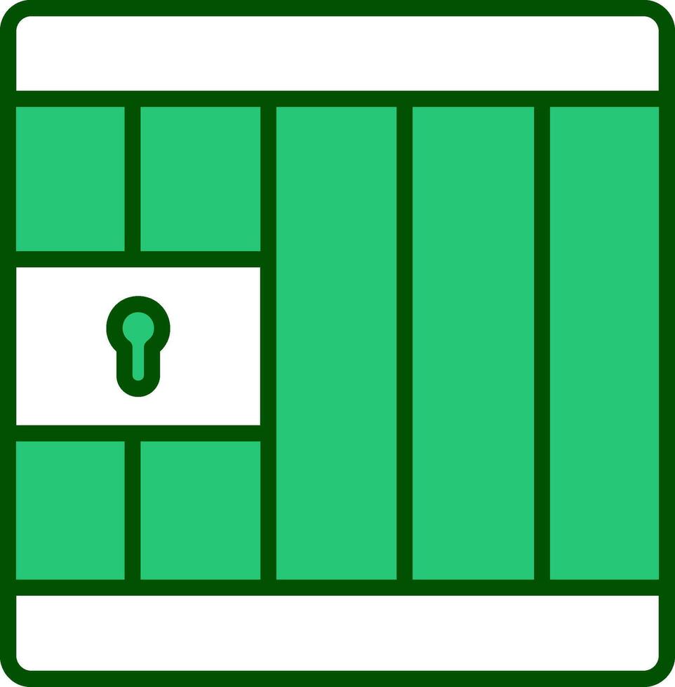 Military Jail Vector Icon