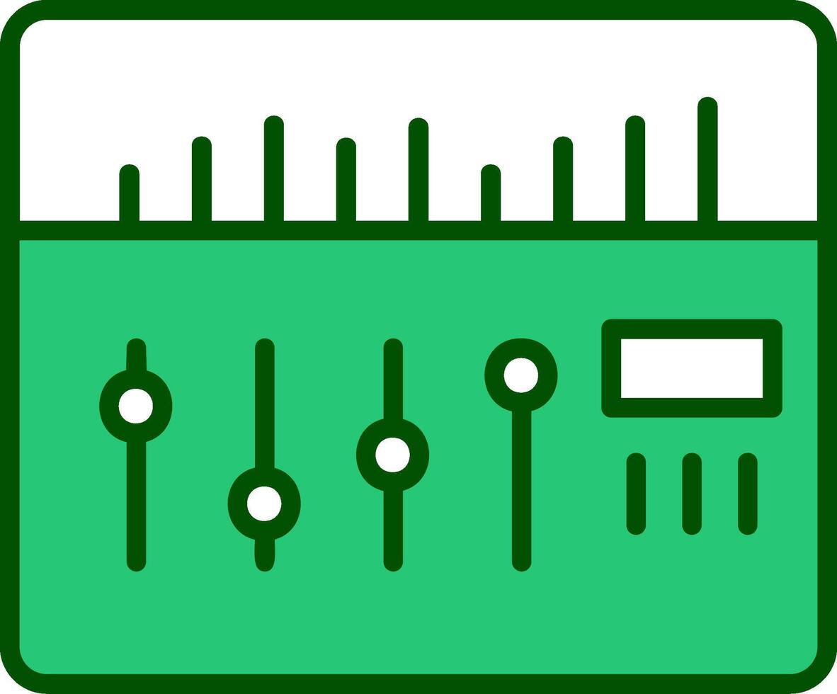 Sound Mixer Vector Icon