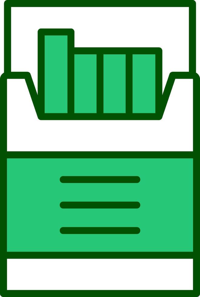 Cigarette Box Vector Icon