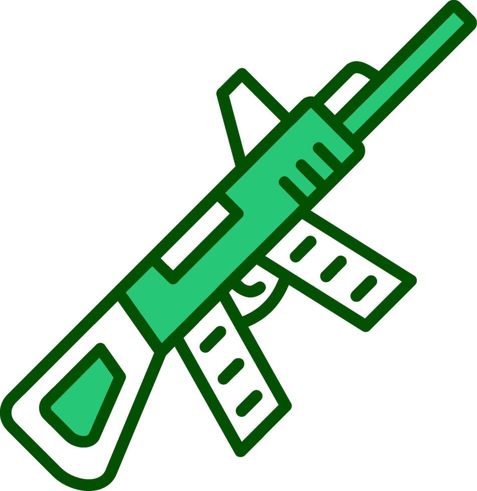 Machine Gun Vector Icon