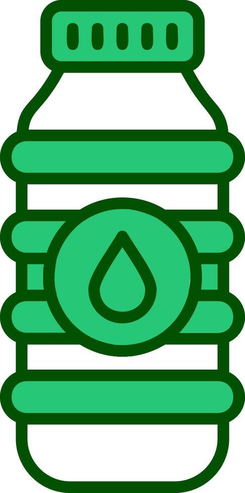 icono de vector de botella de agua