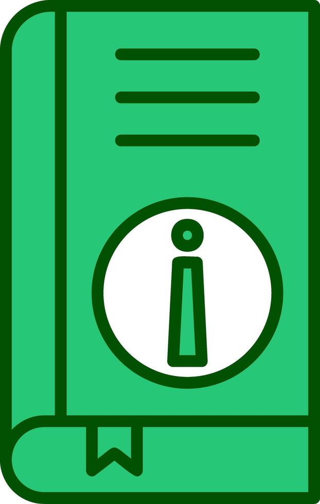 Book Information Vector Icon