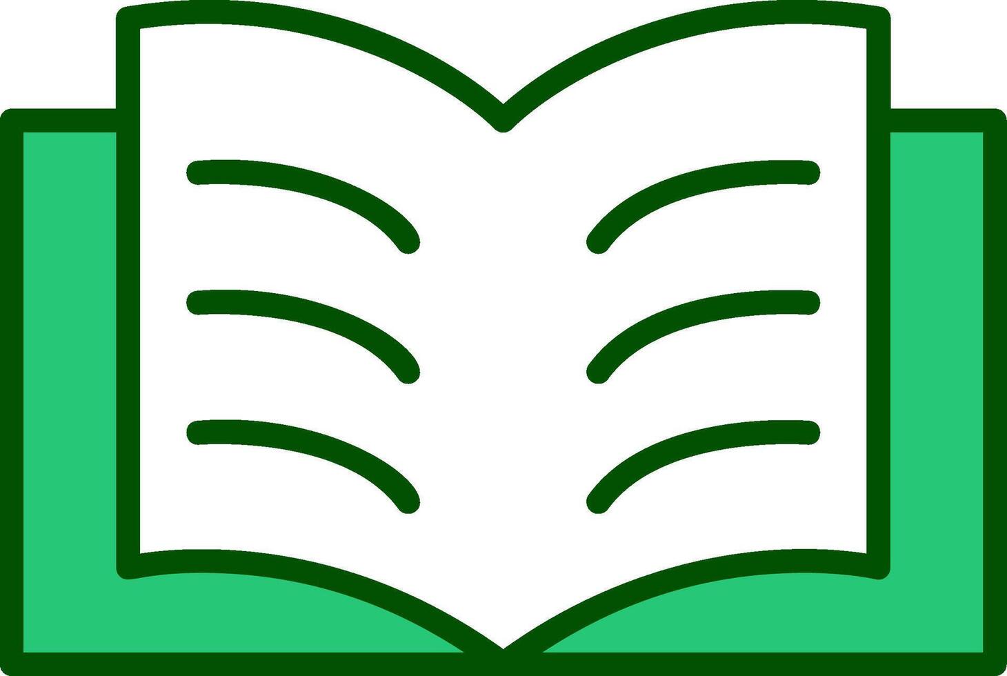 Book Pages Vector Icon