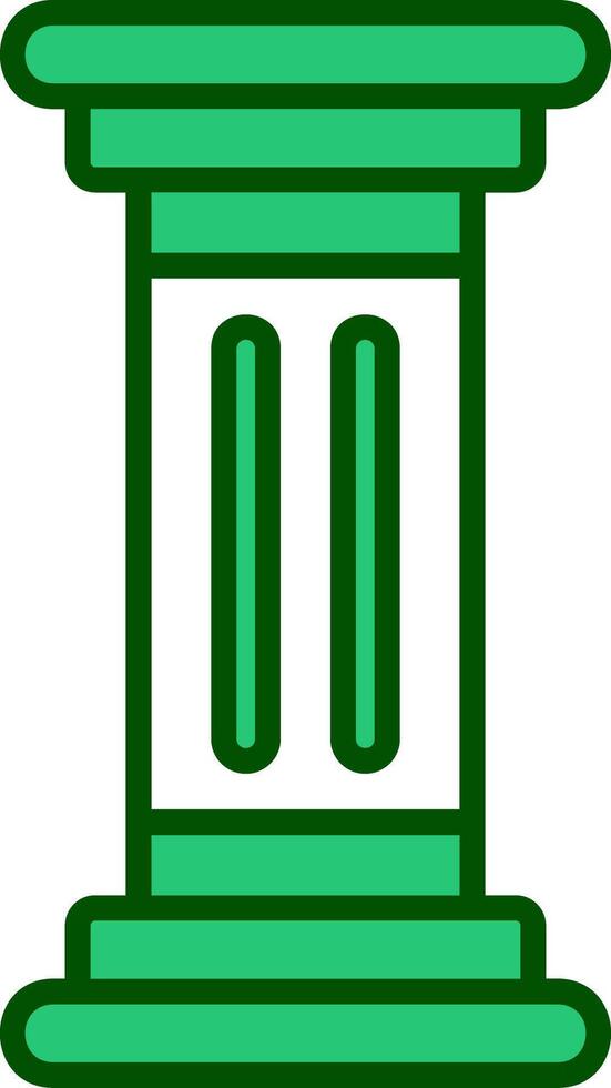 icono de vector de columna