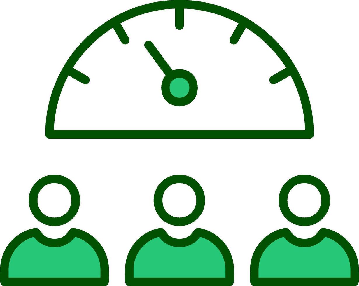 Team Work Speed Vector Icon