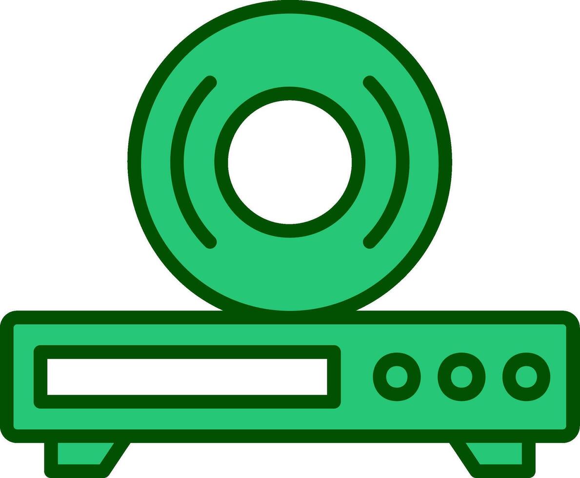 Cd Player Vector Icon