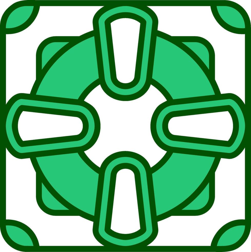 Lifesaver Vector Icon