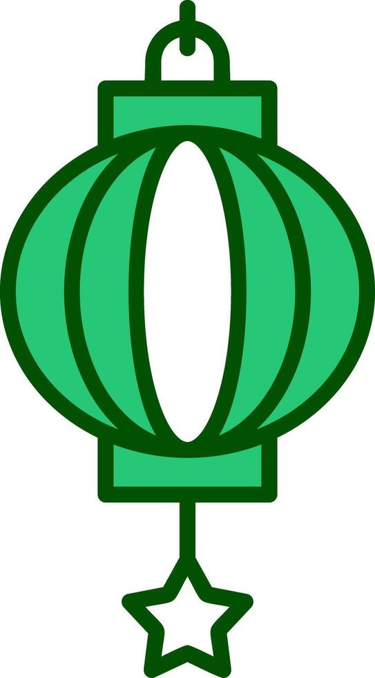 Chinese Lantern Vector Icon