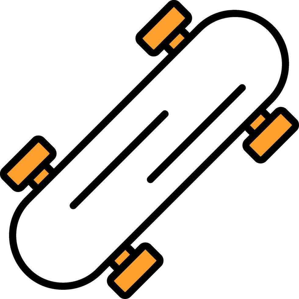 Skateboard Vector Icon