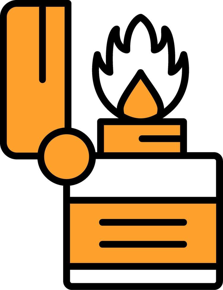 Lighter Vector Icon