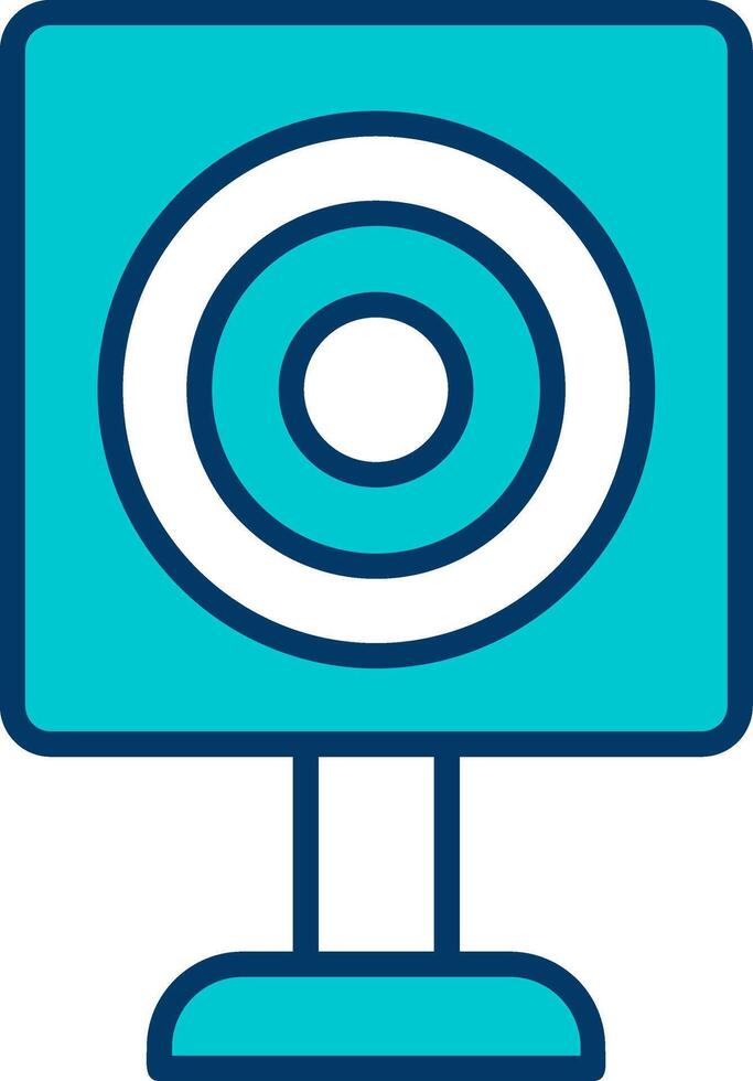 Military Target Vector Icon