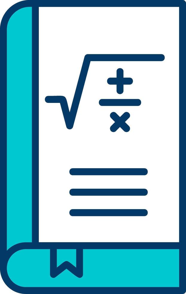 Maths Book Vector Icon