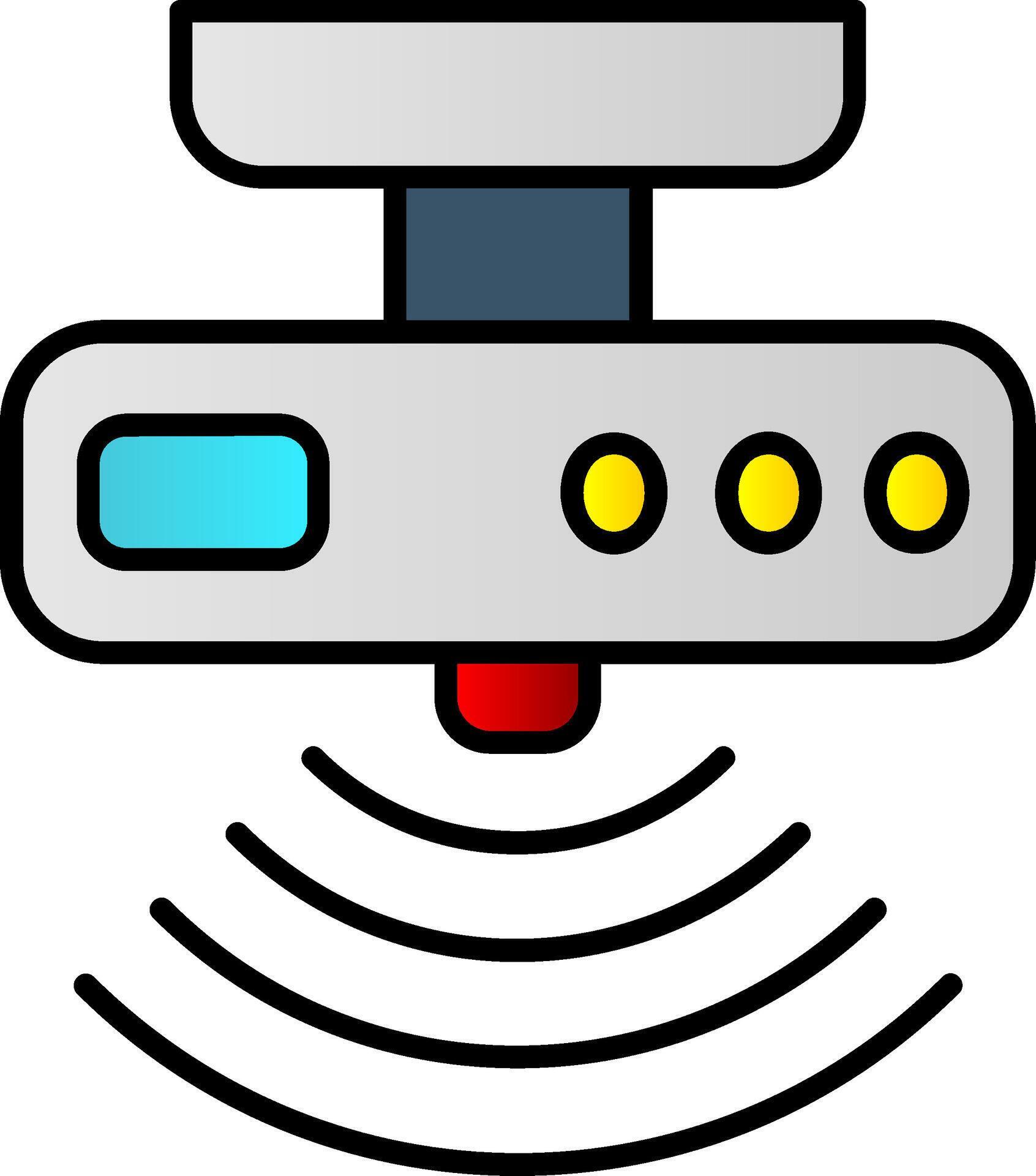 Motion sensor Filled Gradient Icon 38735310 Vector Art at Vecteezy