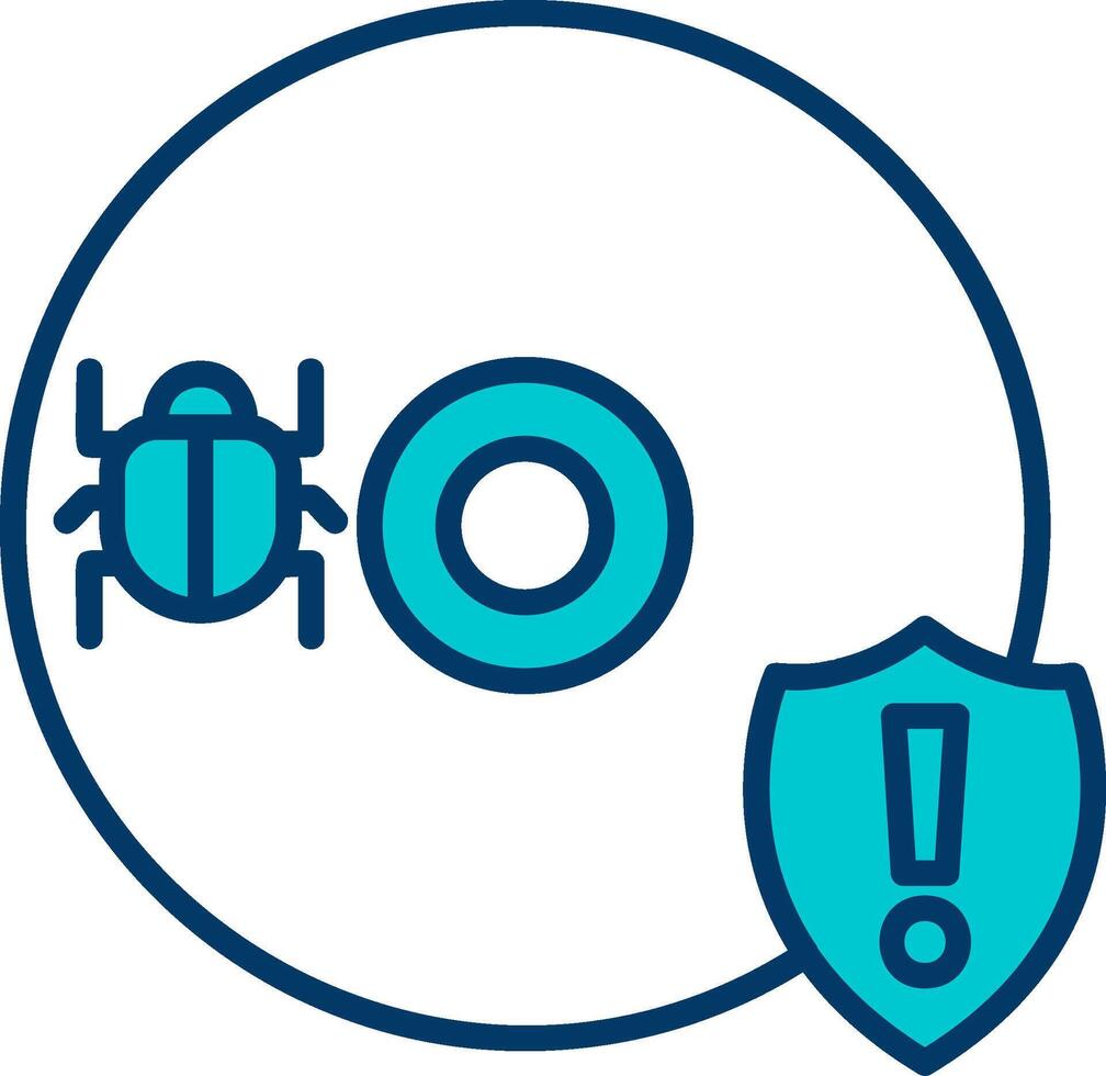 Cd Virus Vector Icon
