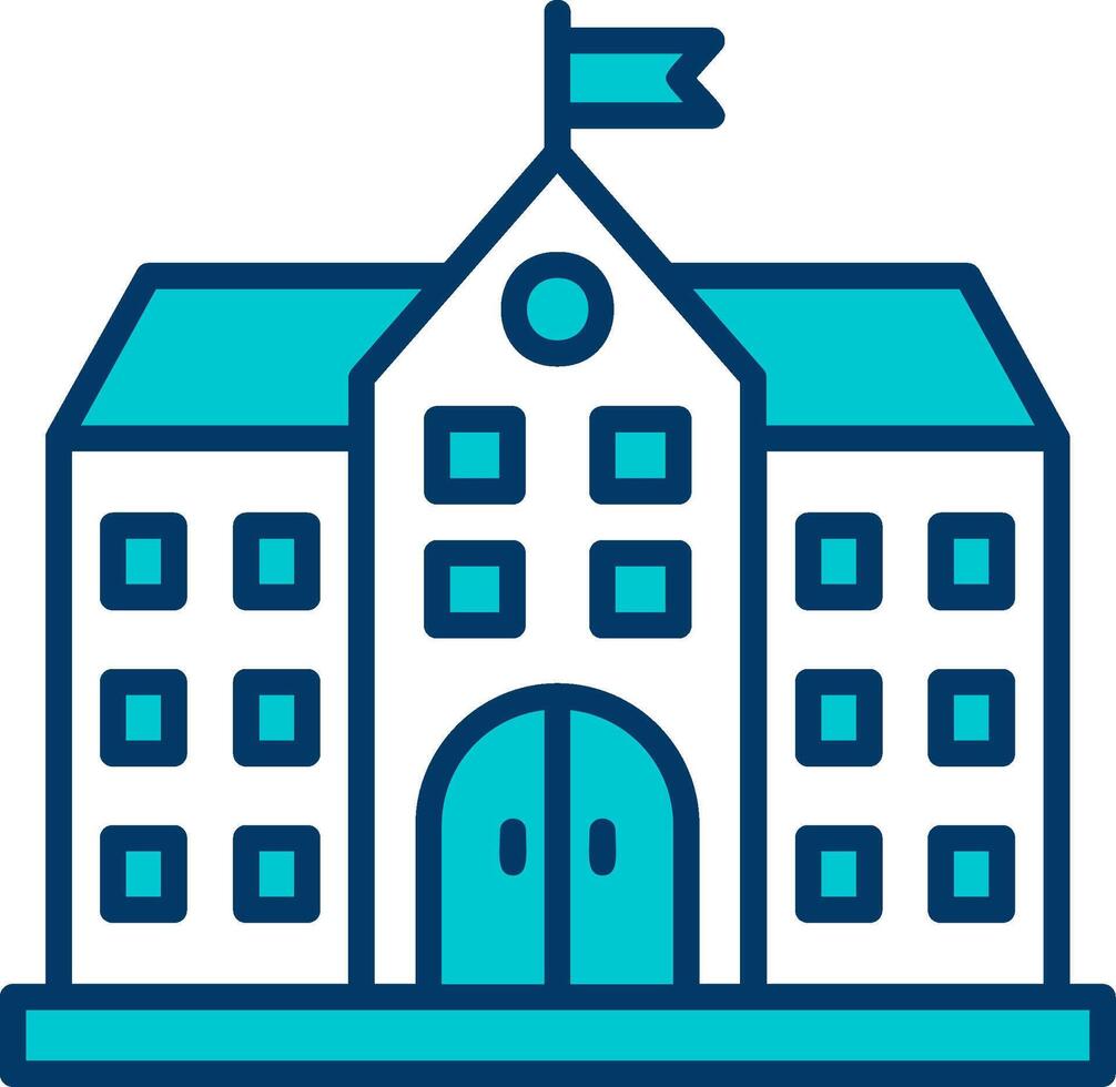 University Building Vector Icon