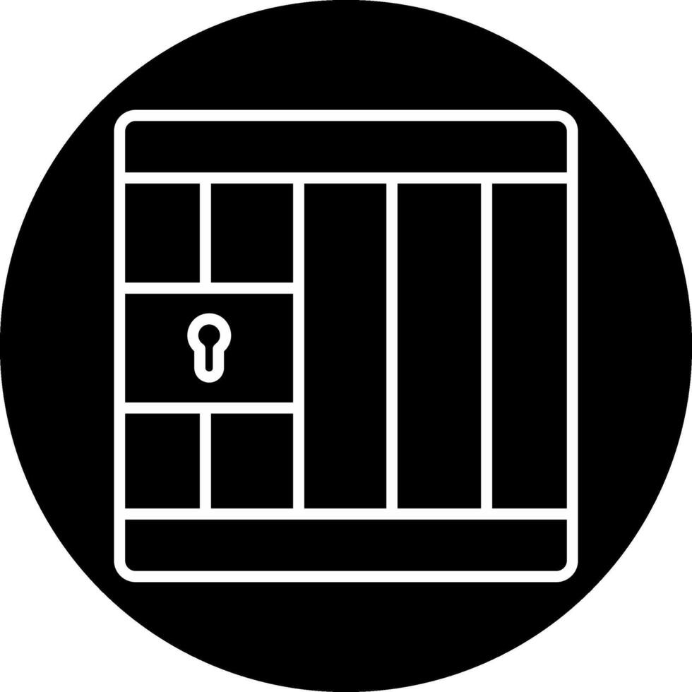 Military Jail Vector Icon