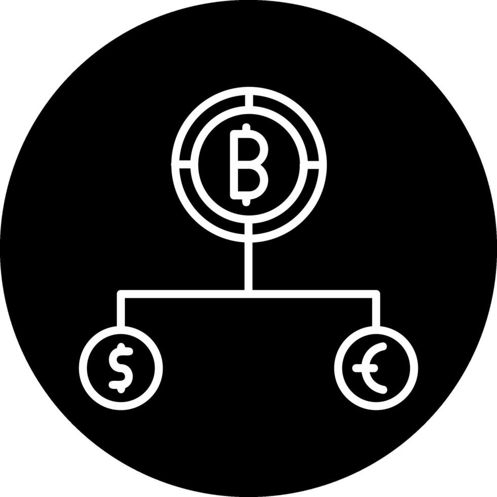 Divide Currency Vector Icon