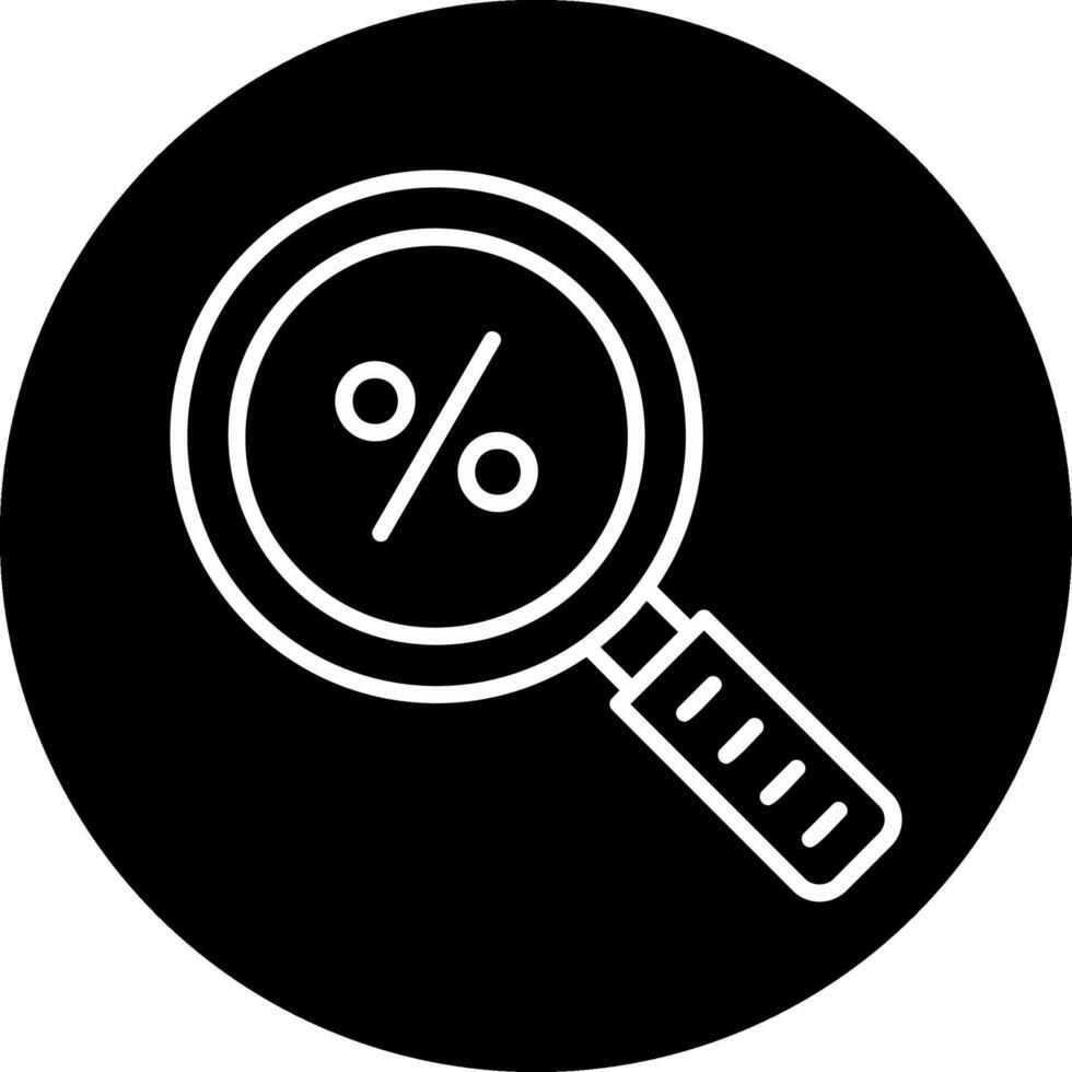 Sale Search Vector Icon