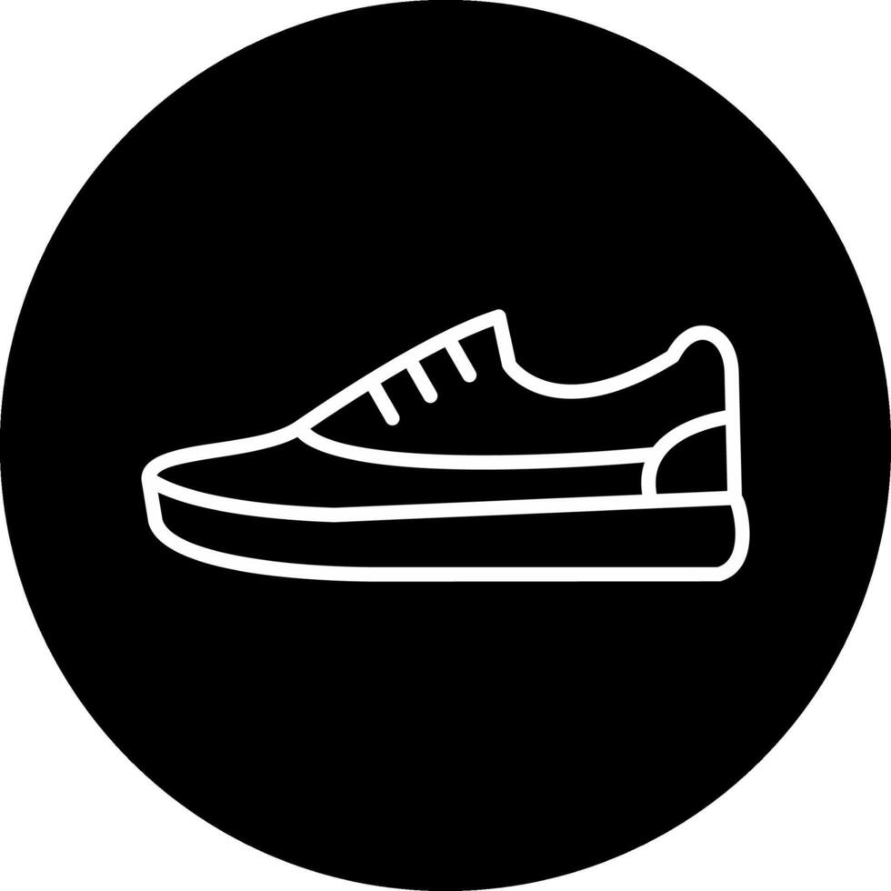 icono de vector de zapatillas