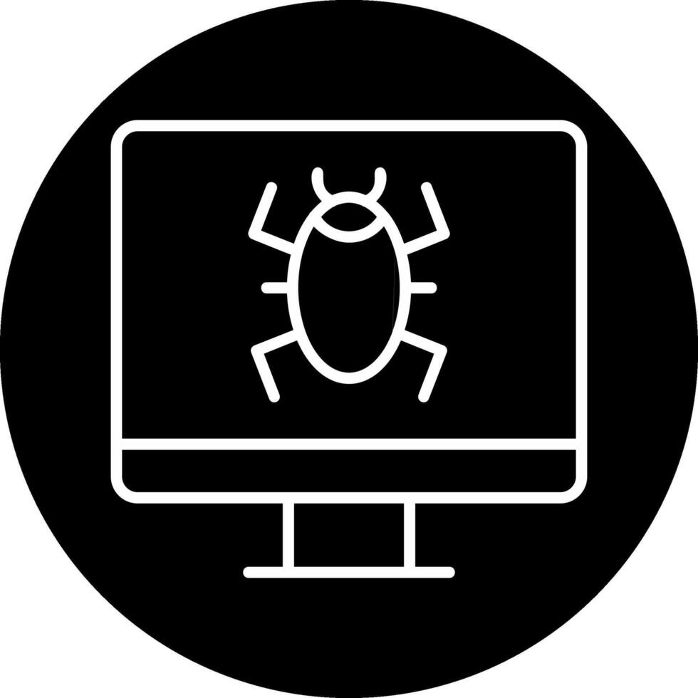 Computer Virus Vector Icon