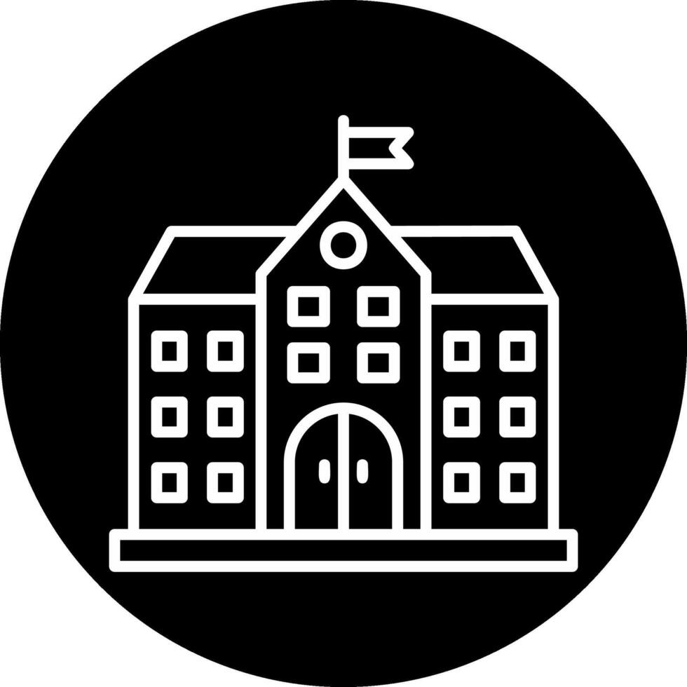 University Building Vector Icon