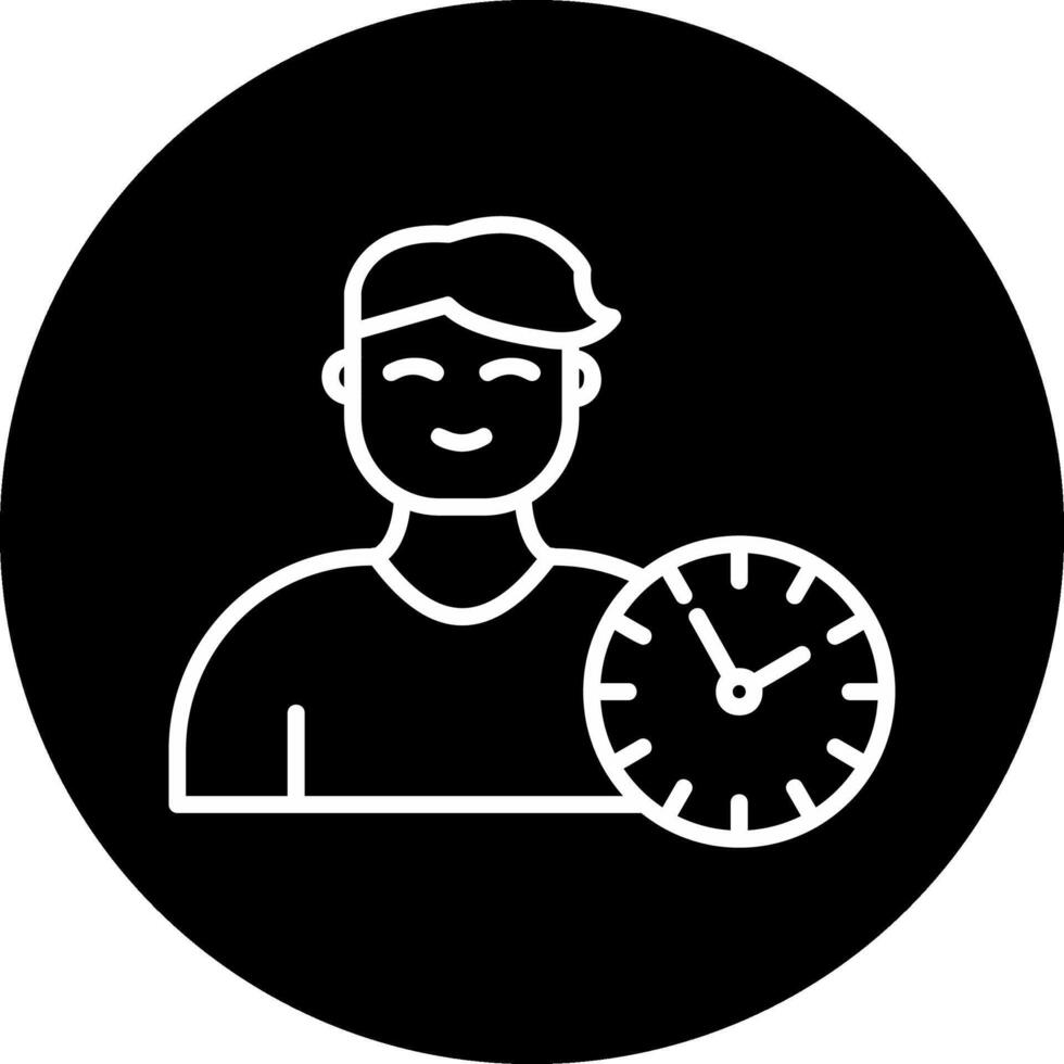 icono de vector de gestión de tiempo