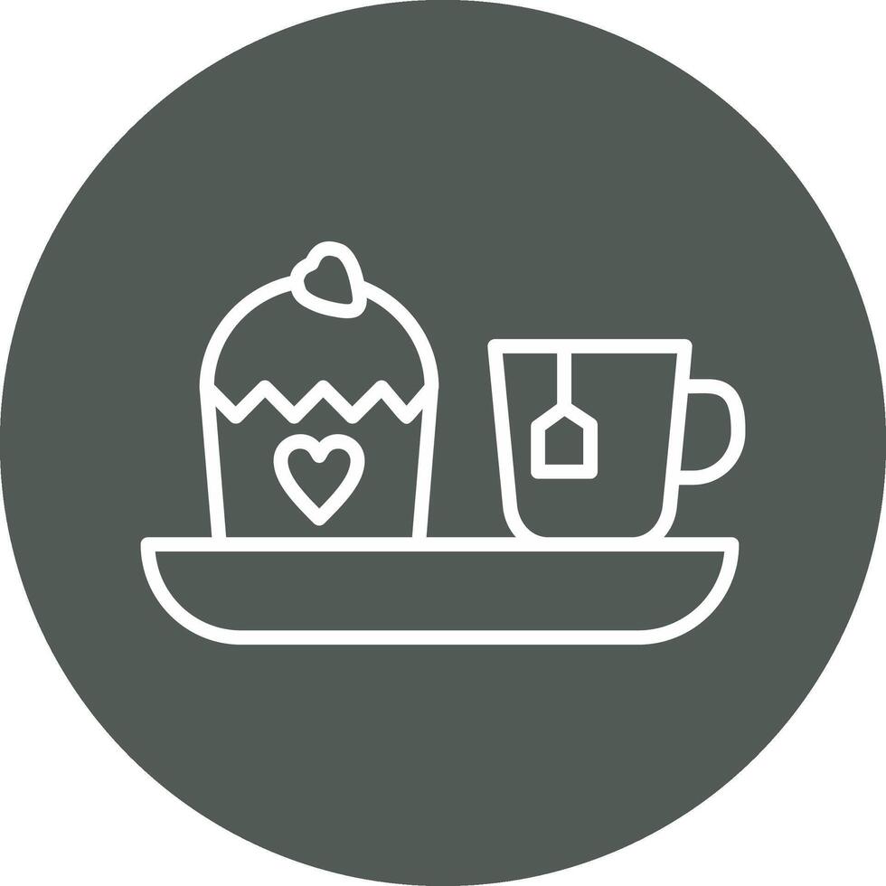 Afternoon Tea Vector Icon