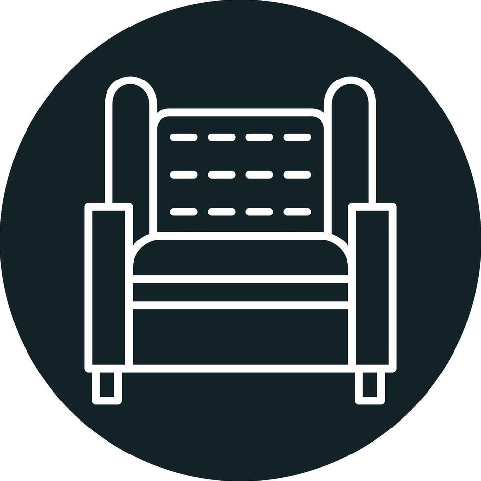 Armchair Vector Icon