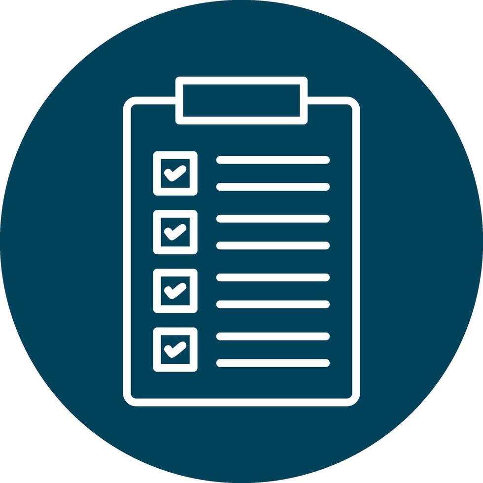 Check List Vector Icon